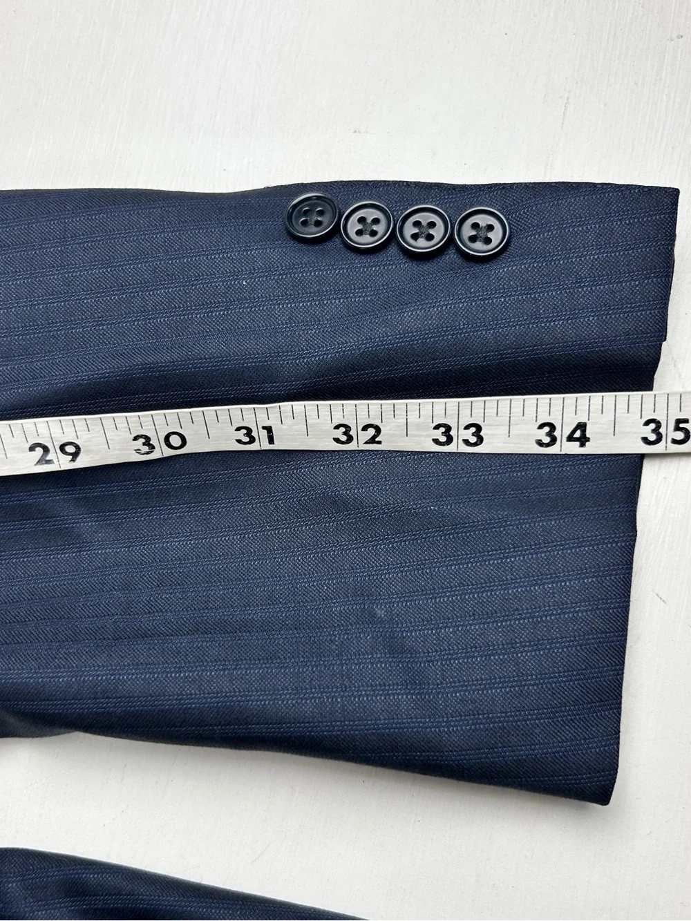 CANALI Sport Coat Jacket Mens 40R Two Button Wool Dark Blue Recent Tag Italy